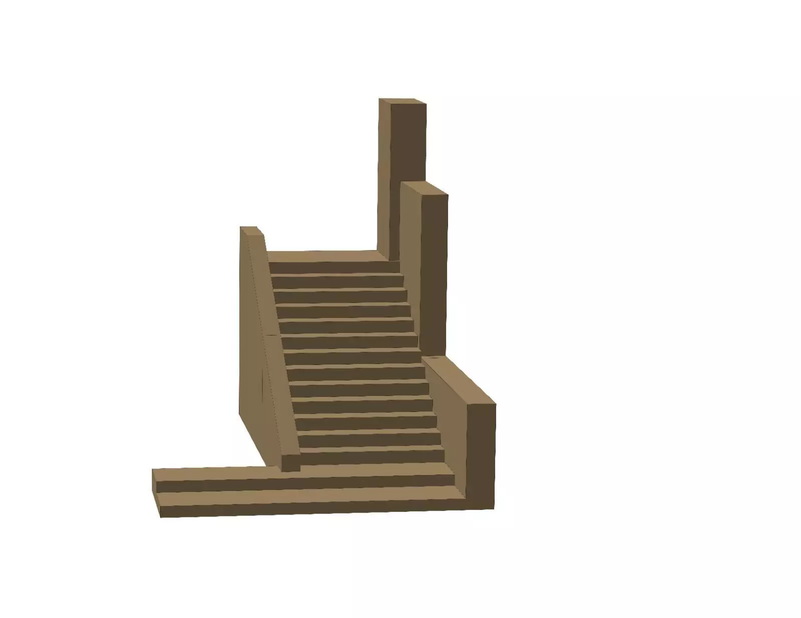 Docking Bay 94 Entrance Passageway Stairs 3D print model_1