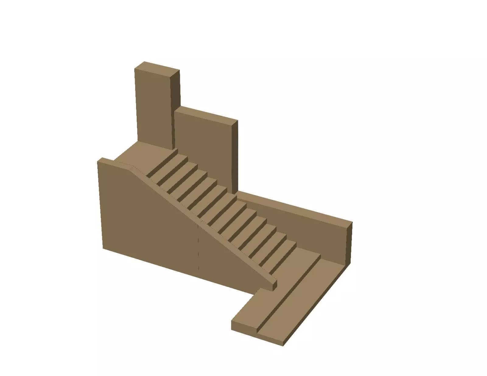 Docking Bay 94 Entrance Passageway Stairs 3D print model_0