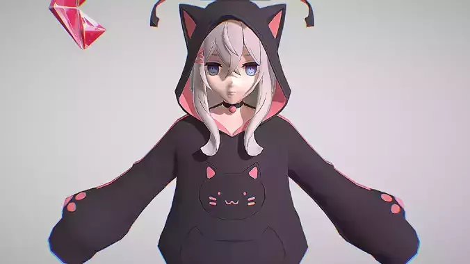 Mephistopeles - Fluttering Pink Jelly Costume - Eversoul