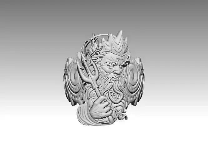 ring man water poseidon