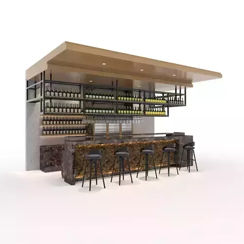Bar 01 3D model