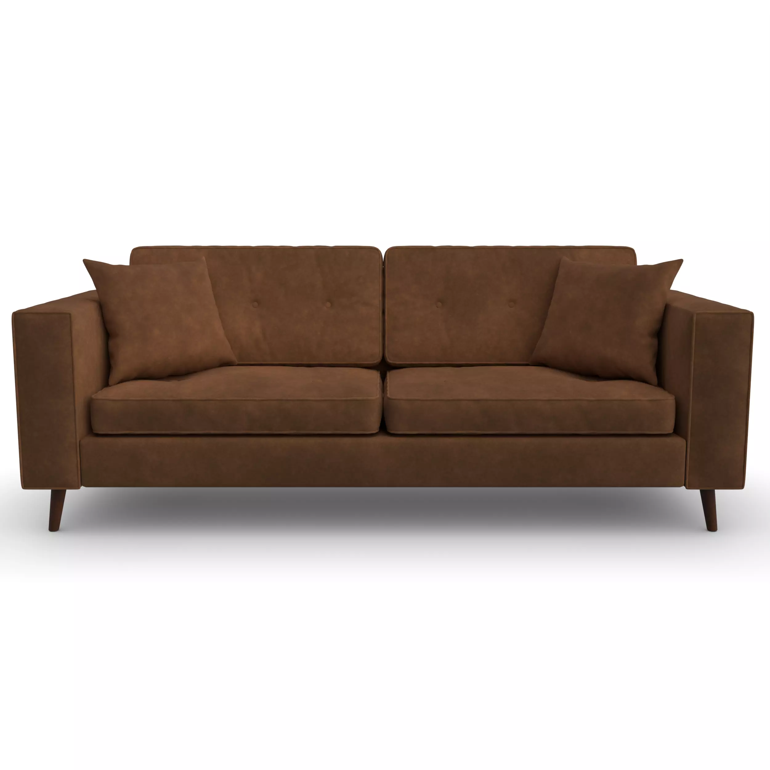 Modern Cozy Sofa 3D model_4