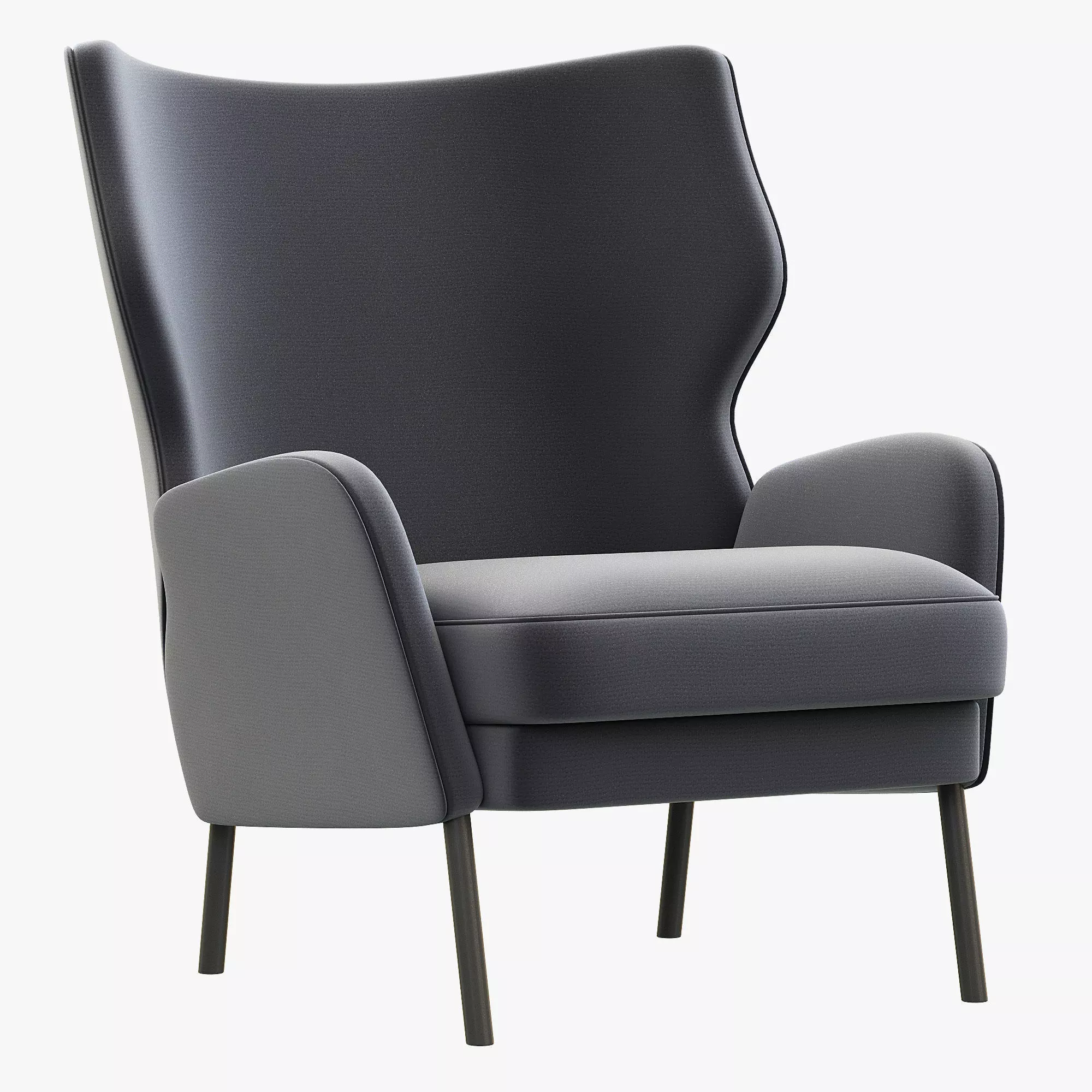 Sits Alex Armchair 3D model_0