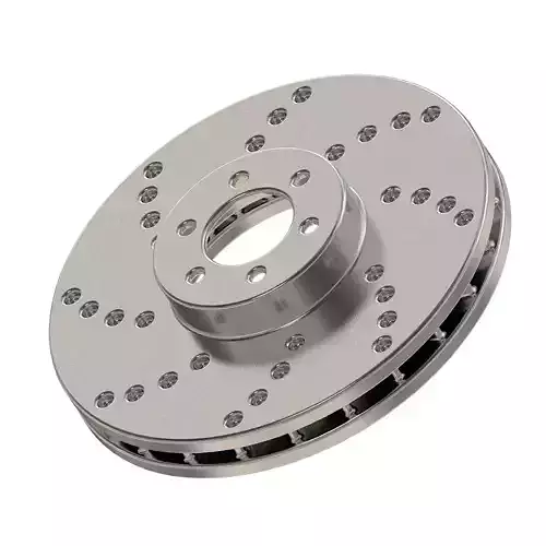 Premium Car Disc Brake 3D print model