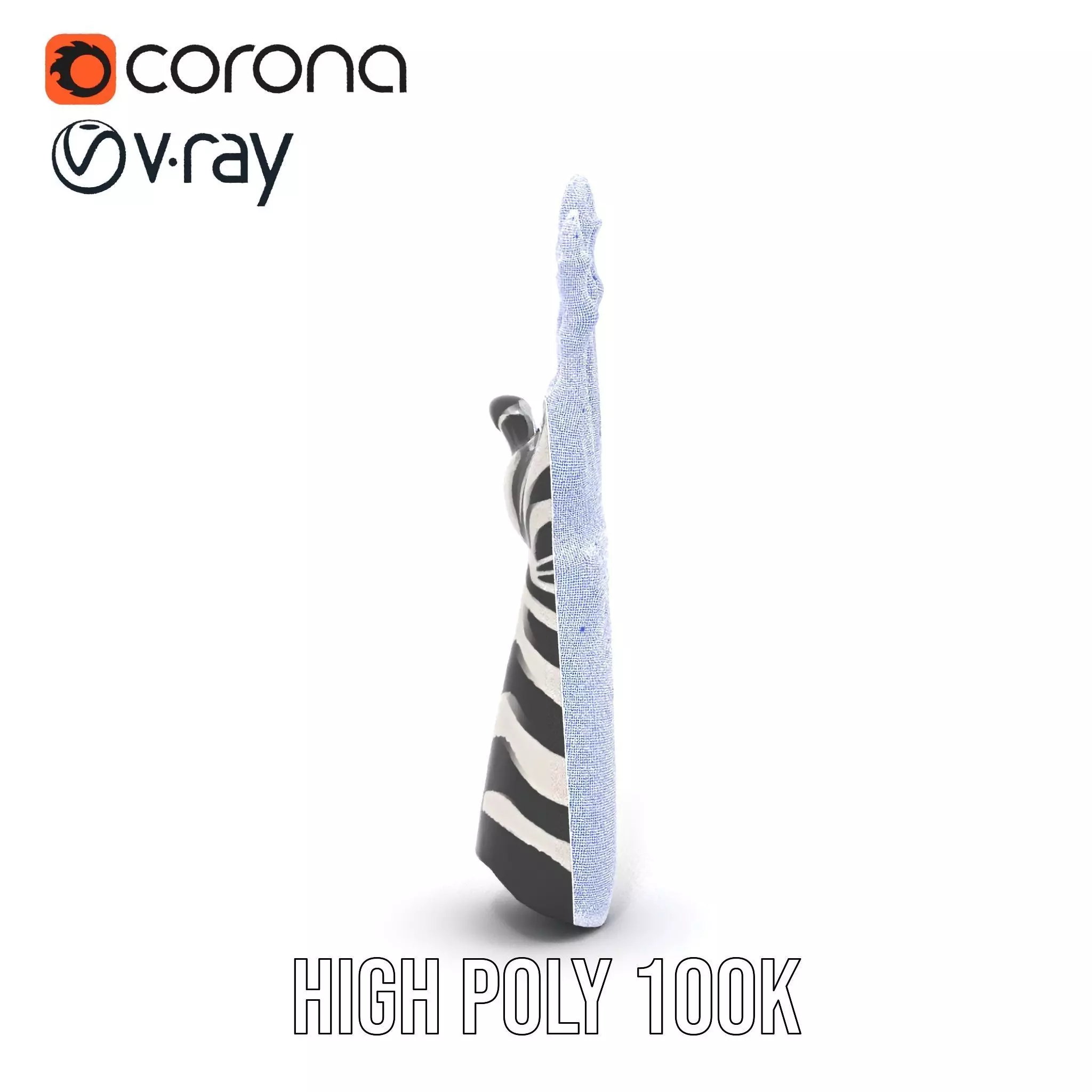 Skeleton Glove Hand model pack with detailed textures Low-poly 3D model_32