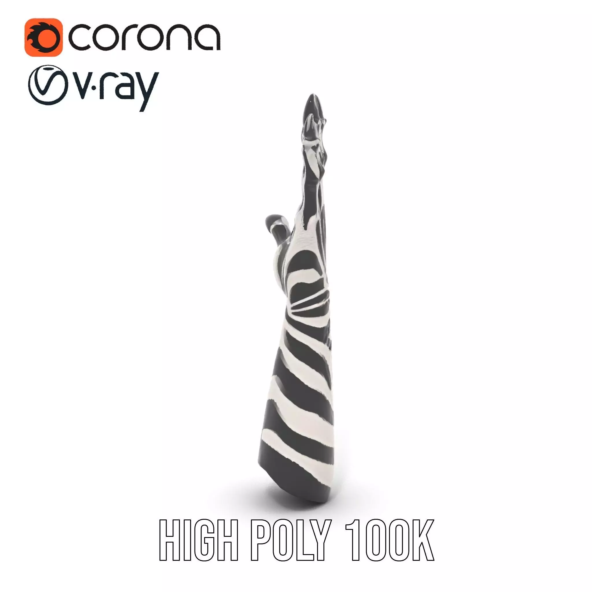 Skeleton Glove Hand model pack with detailed textures Low-poly 3D model_26