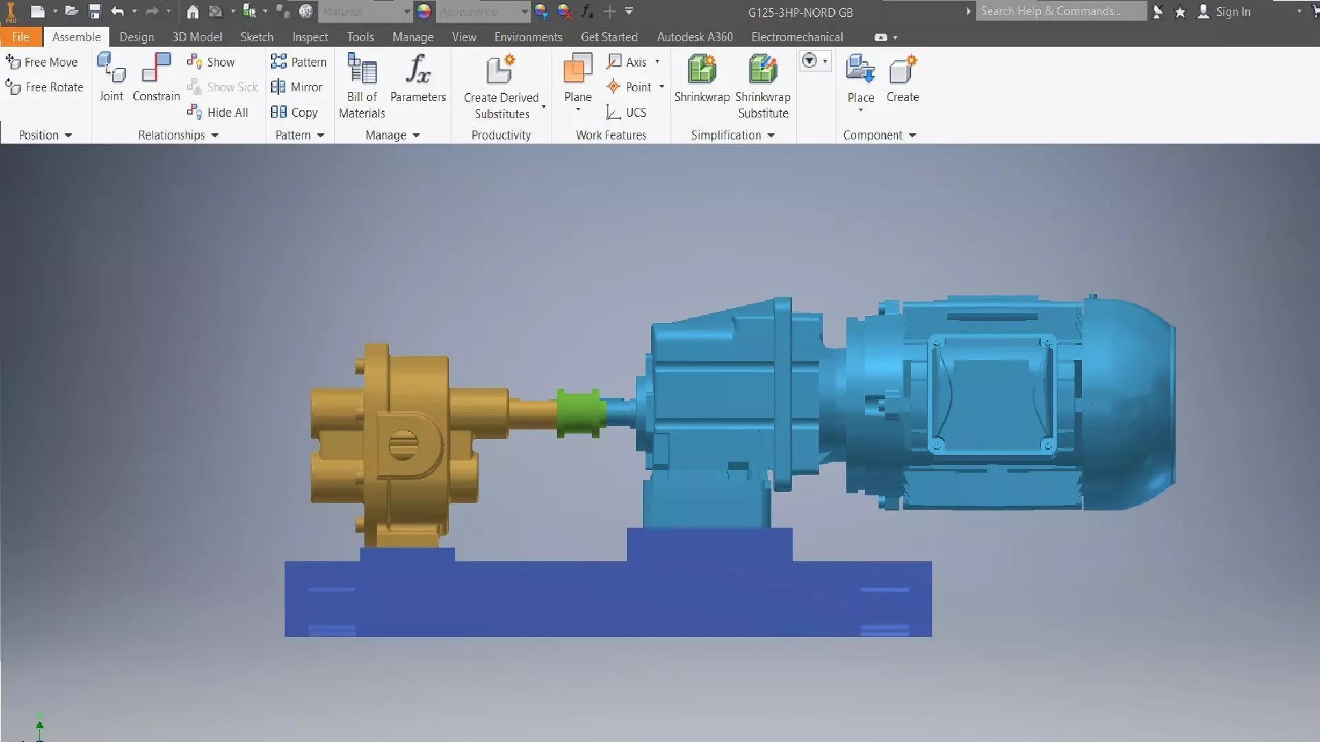 Pump Machined 3d model 3D model_11