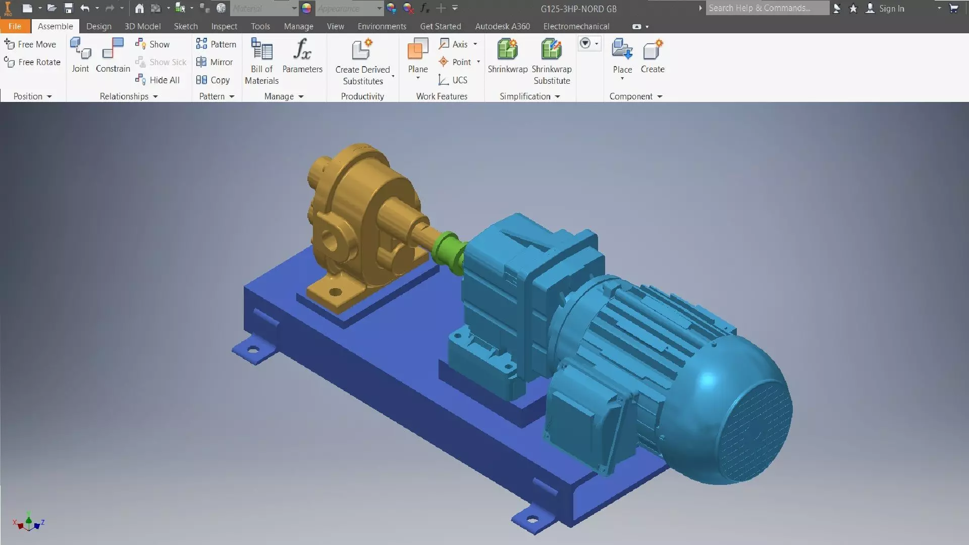 Pump Machined 3d model 3D model_13