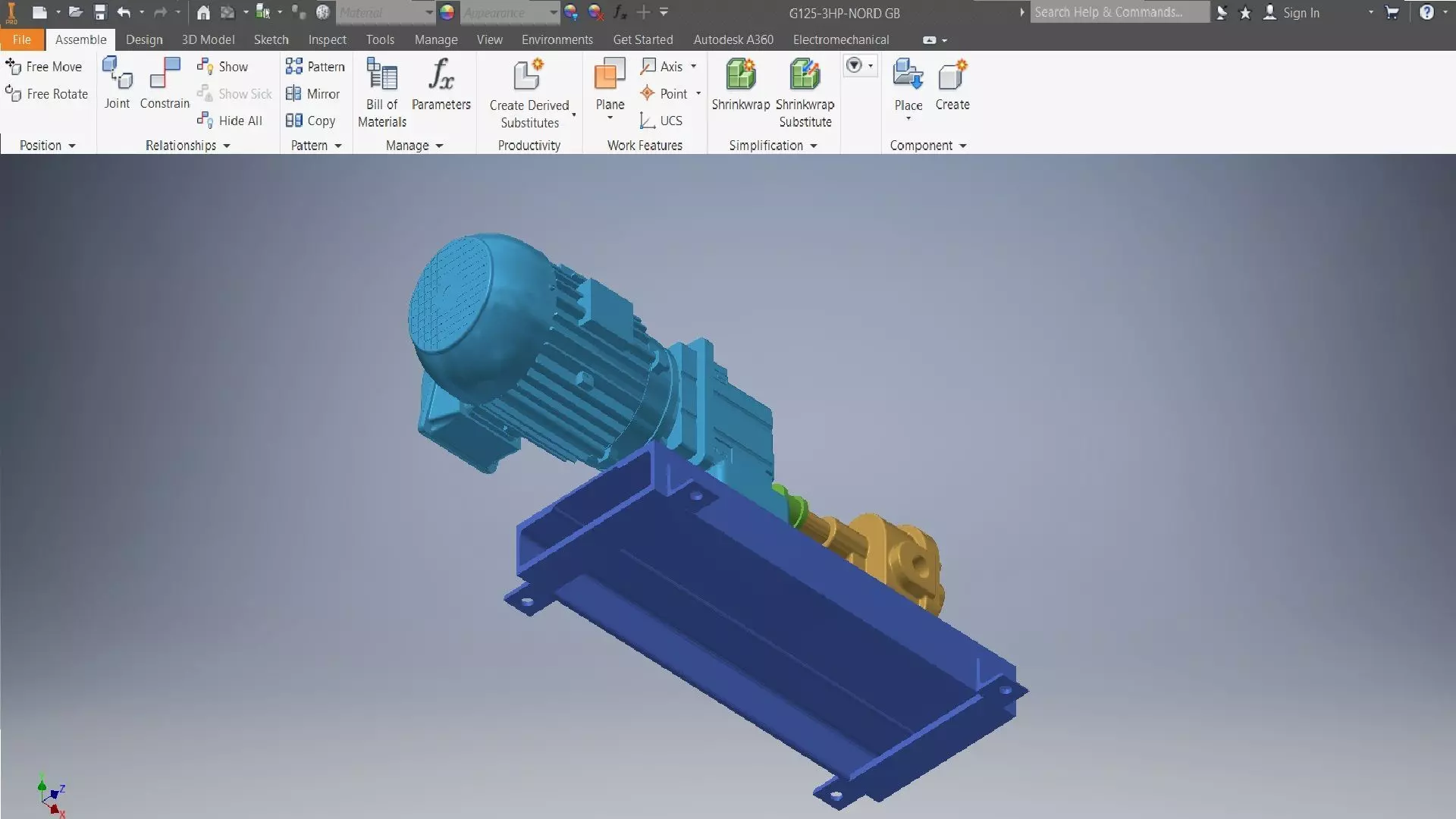 Pump Machined 3d model 3D model_4