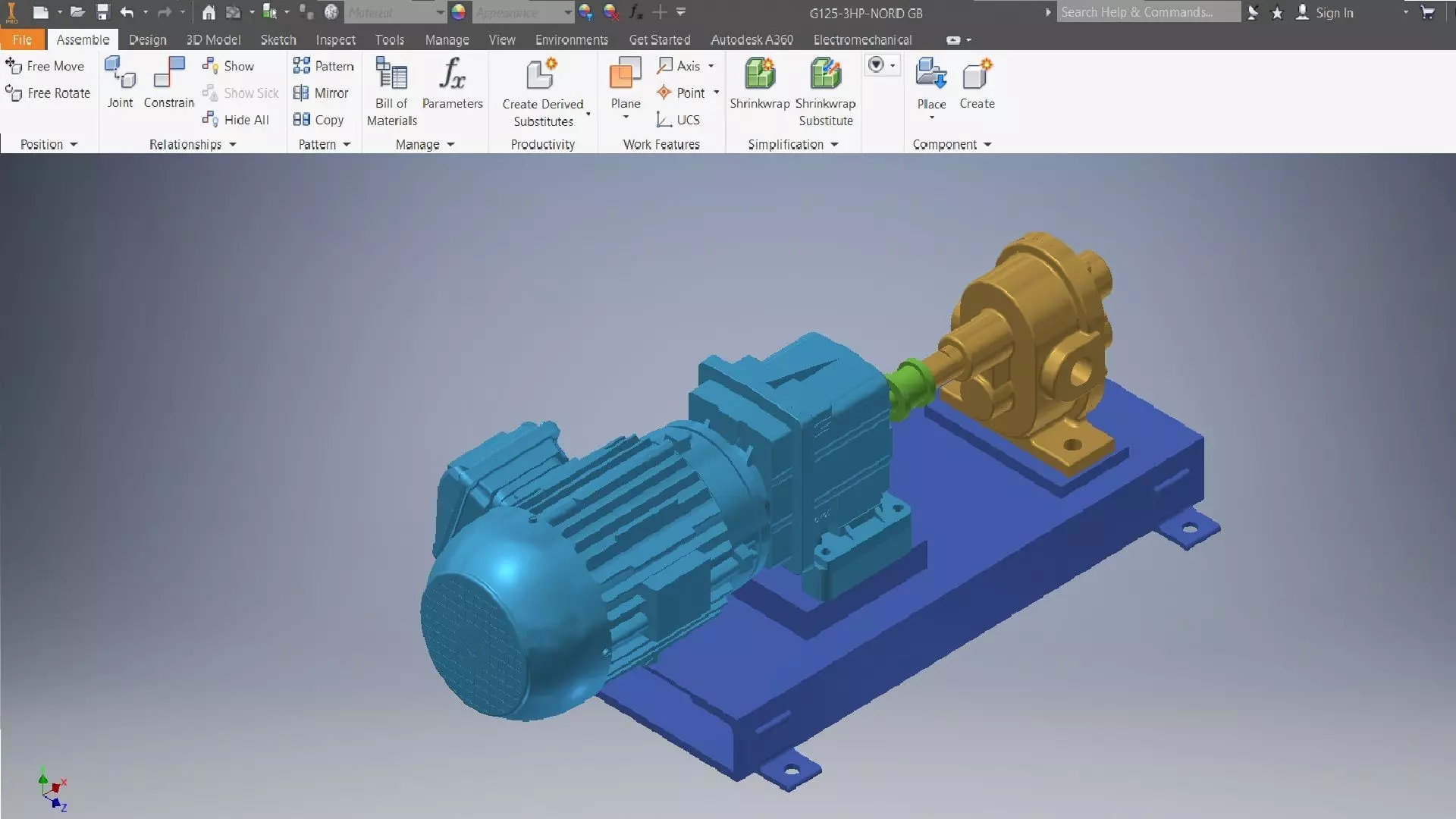 Pump Machined 3d model 3D model_14