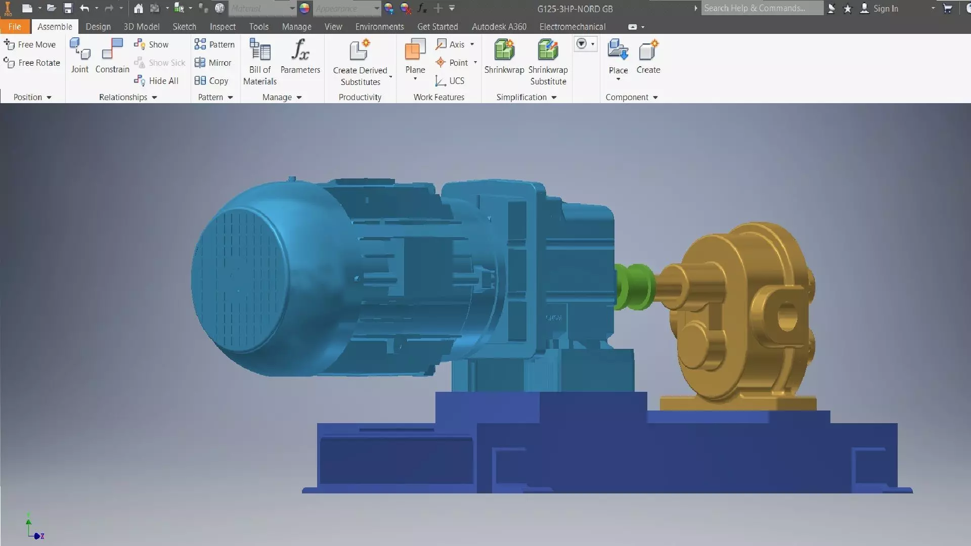 Pump Machined 3d model 3D model_15