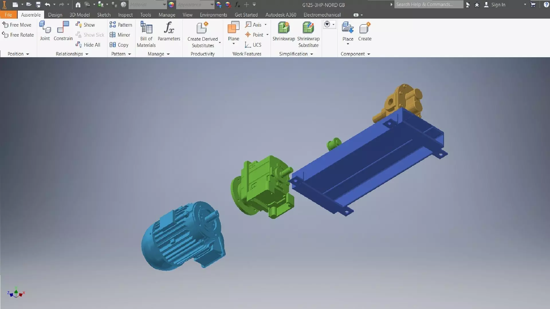 Pump Machined 3d model 3D model_10