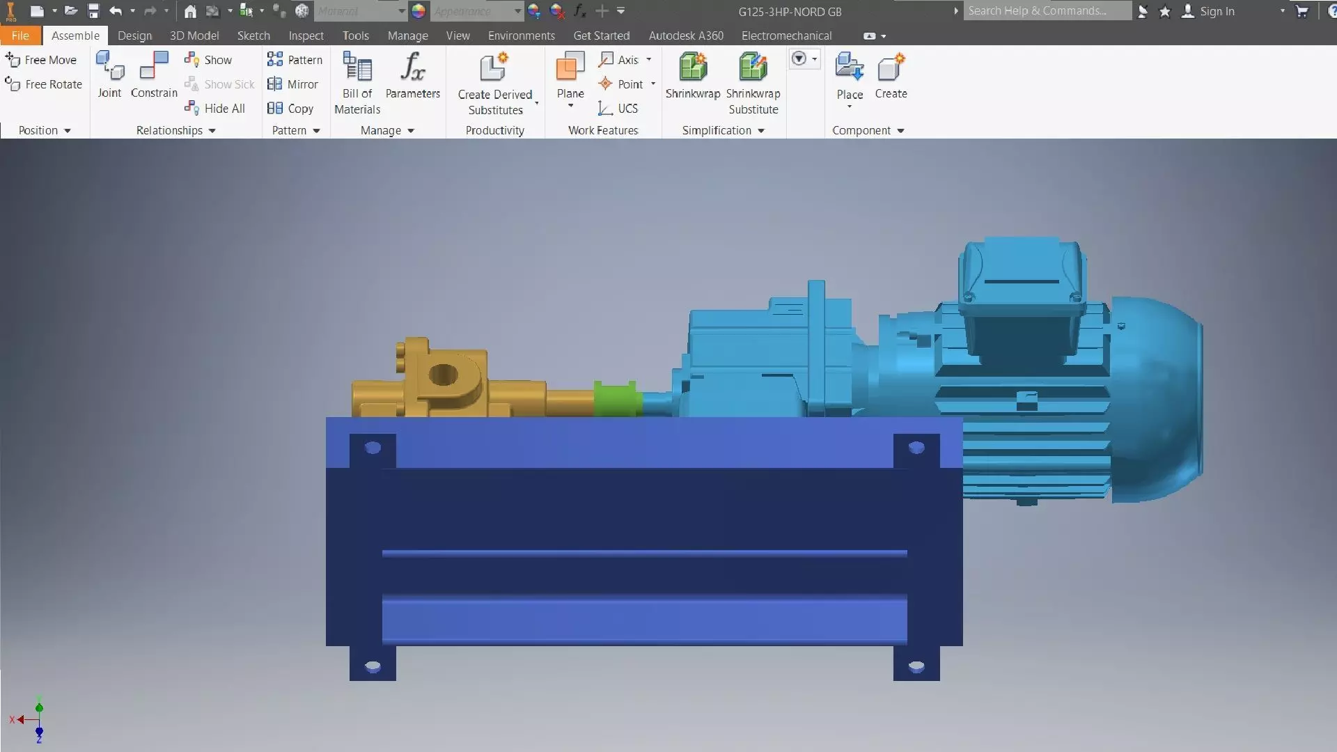 Pump Machined 3d model 3D model_2