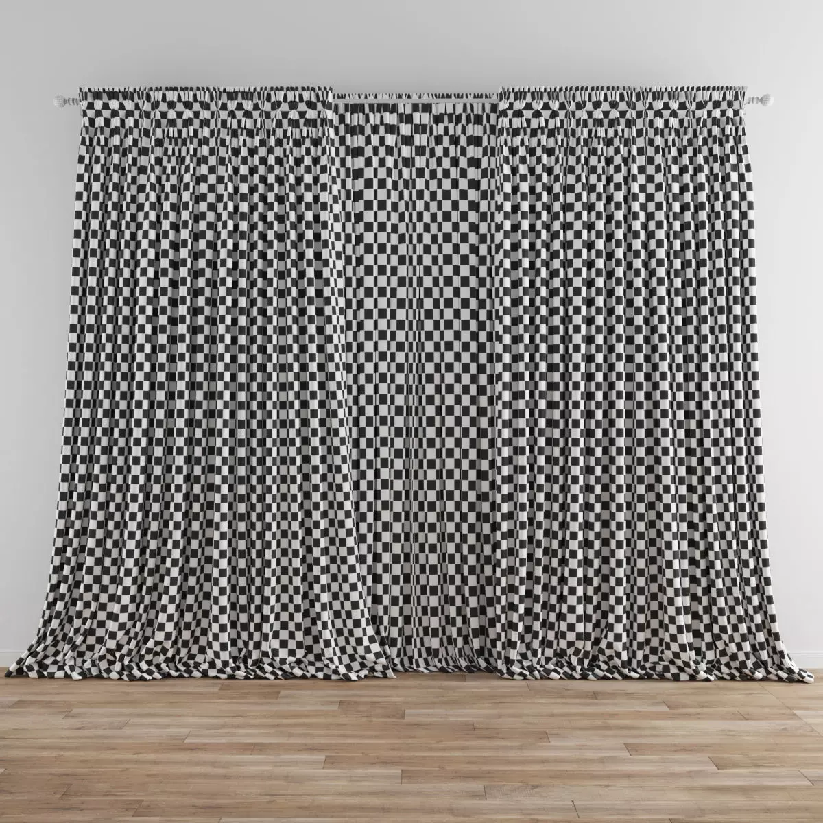 Curtain 006 3D model_7