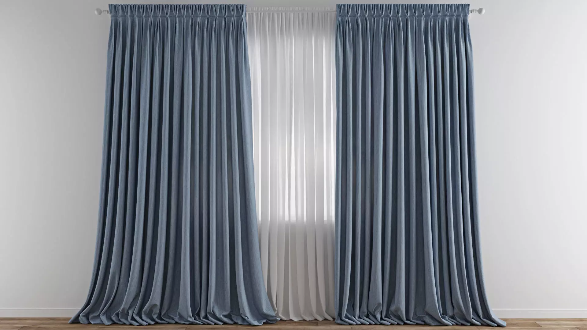 Curtain 006 3D model_4