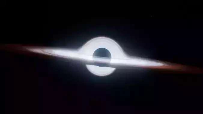 Black Hole Scene Animation