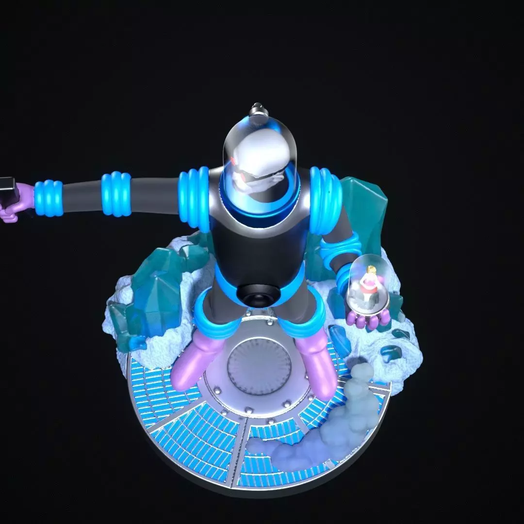 Mr Freeze 3D print model_2