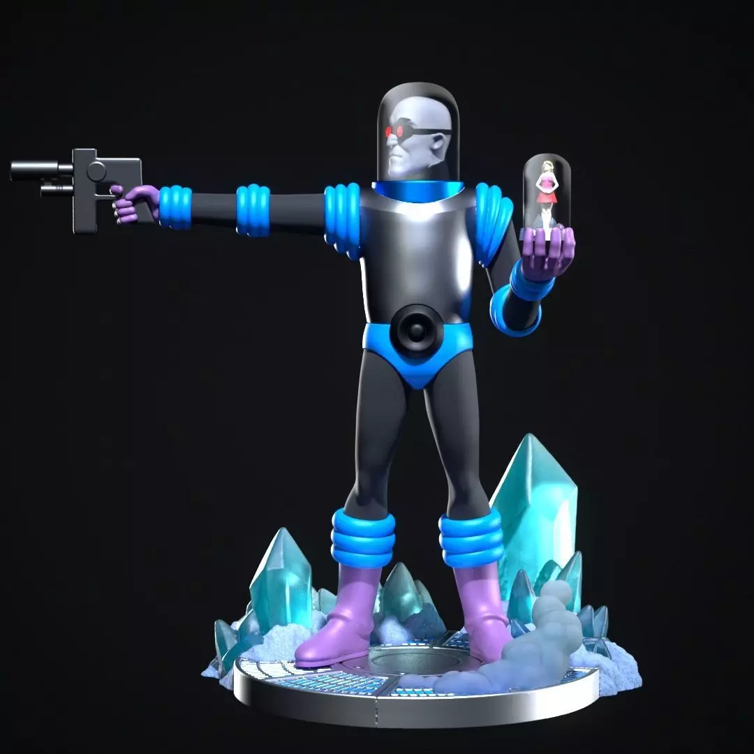 Mr Freeze 3D print model_0