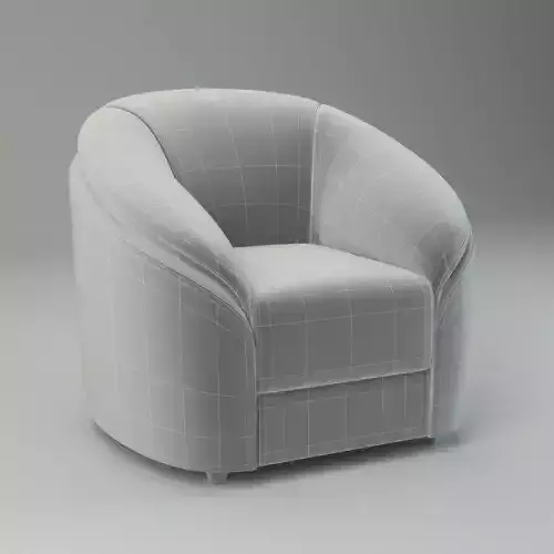 Armchair Donata - Basic Model 3D model