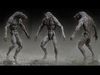 Werewolf Low-poly 3D model_1