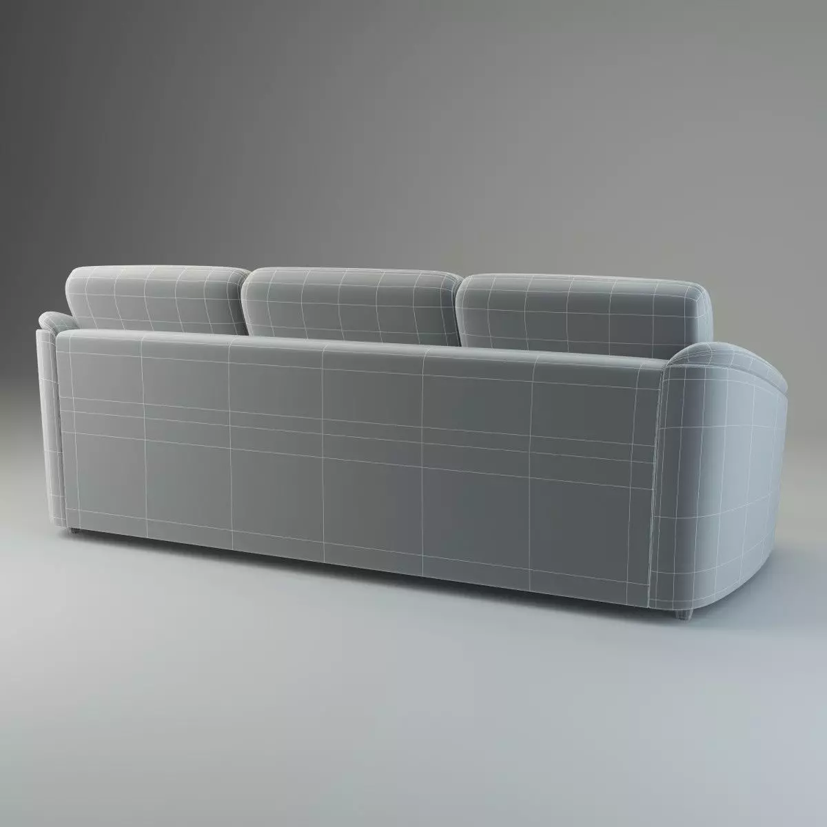 Straight Sofa Donata - Basic Model 3D model_7