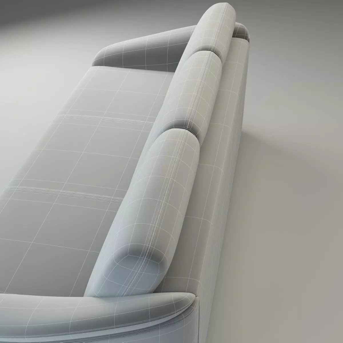 Straight Sofa Donata - Basic Model 3D model_6