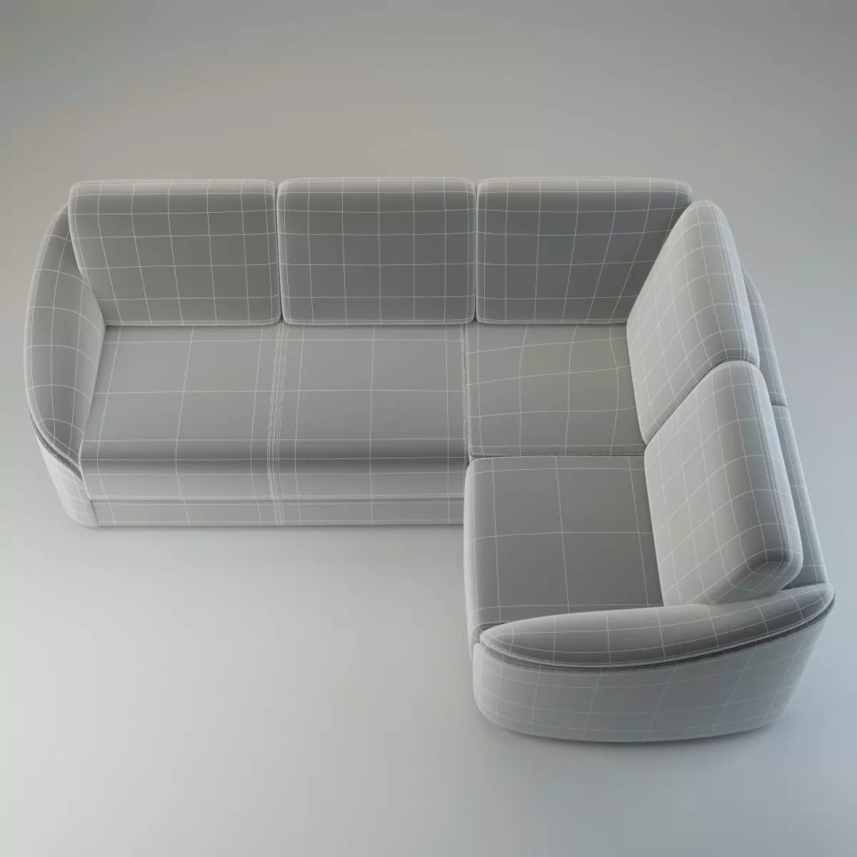 Corner Sofa Donata - Basic Model 3D model_2