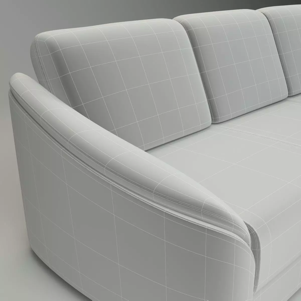 Corner Sofa Donata - Basic Model 3D model_4