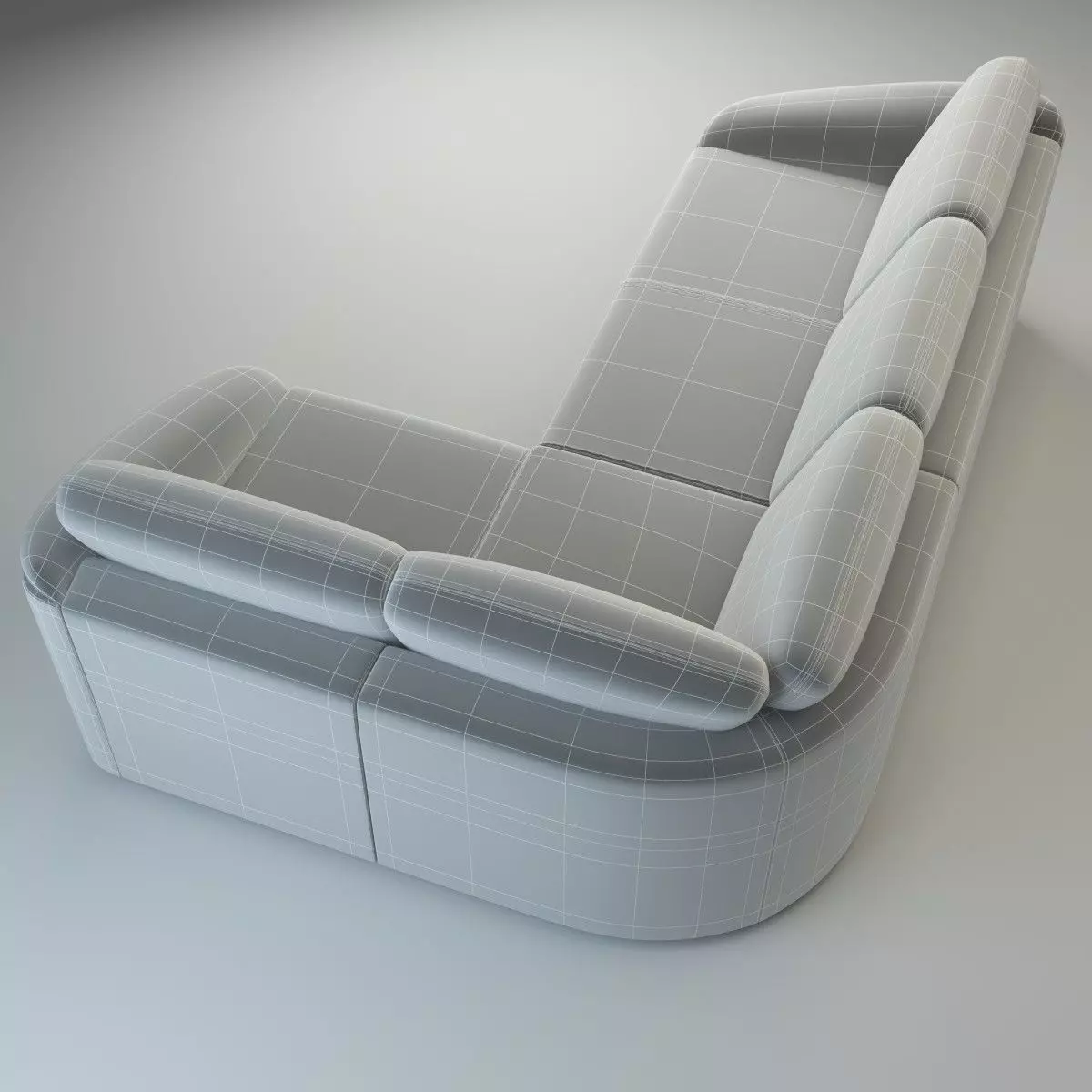 Corner Sofa Donata - Basic Model 3D model_7