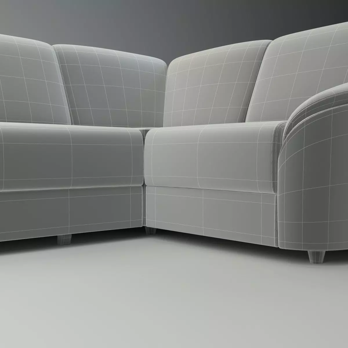 Corner Sofa Donata - Basic Model 3D model_5