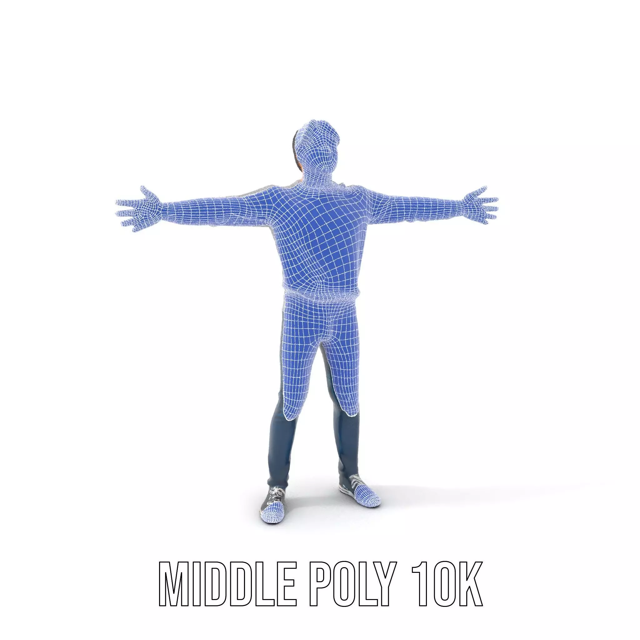 Casual Outfit Male Character model pack Low-poly 3D model_20