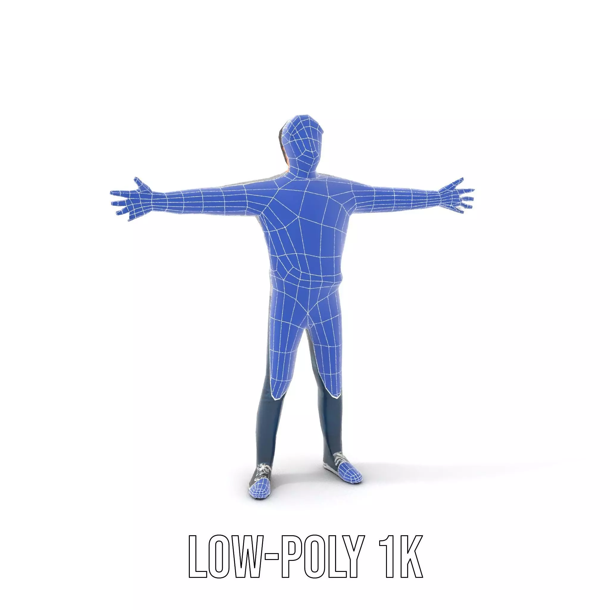 Casual Outfit Male Character model pack Low-poly 3D model_30