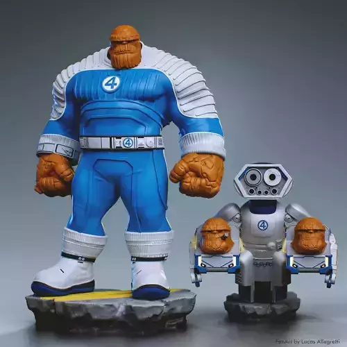 The Thing and HERBIE STL Files