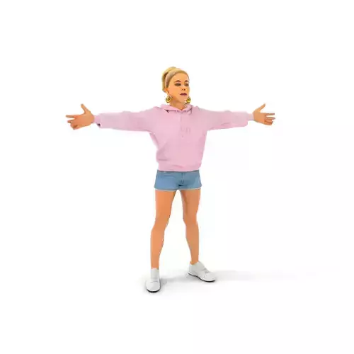 Casual Outfit Female Model Pack