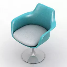 Armchair swivel chair Free 3D model
