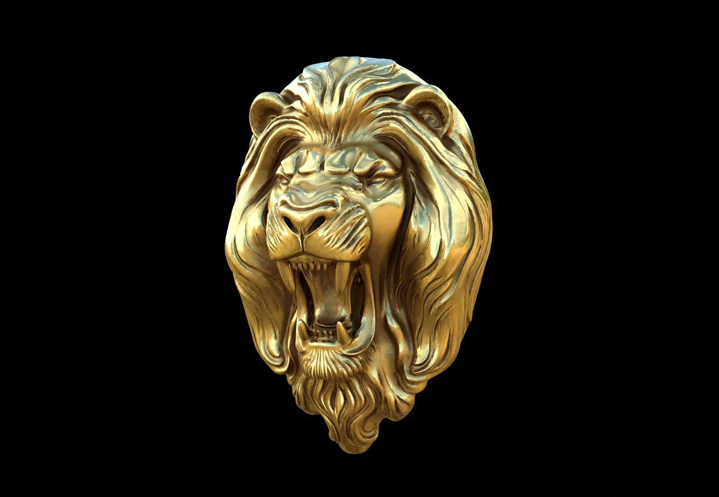 The lion 3D model_1