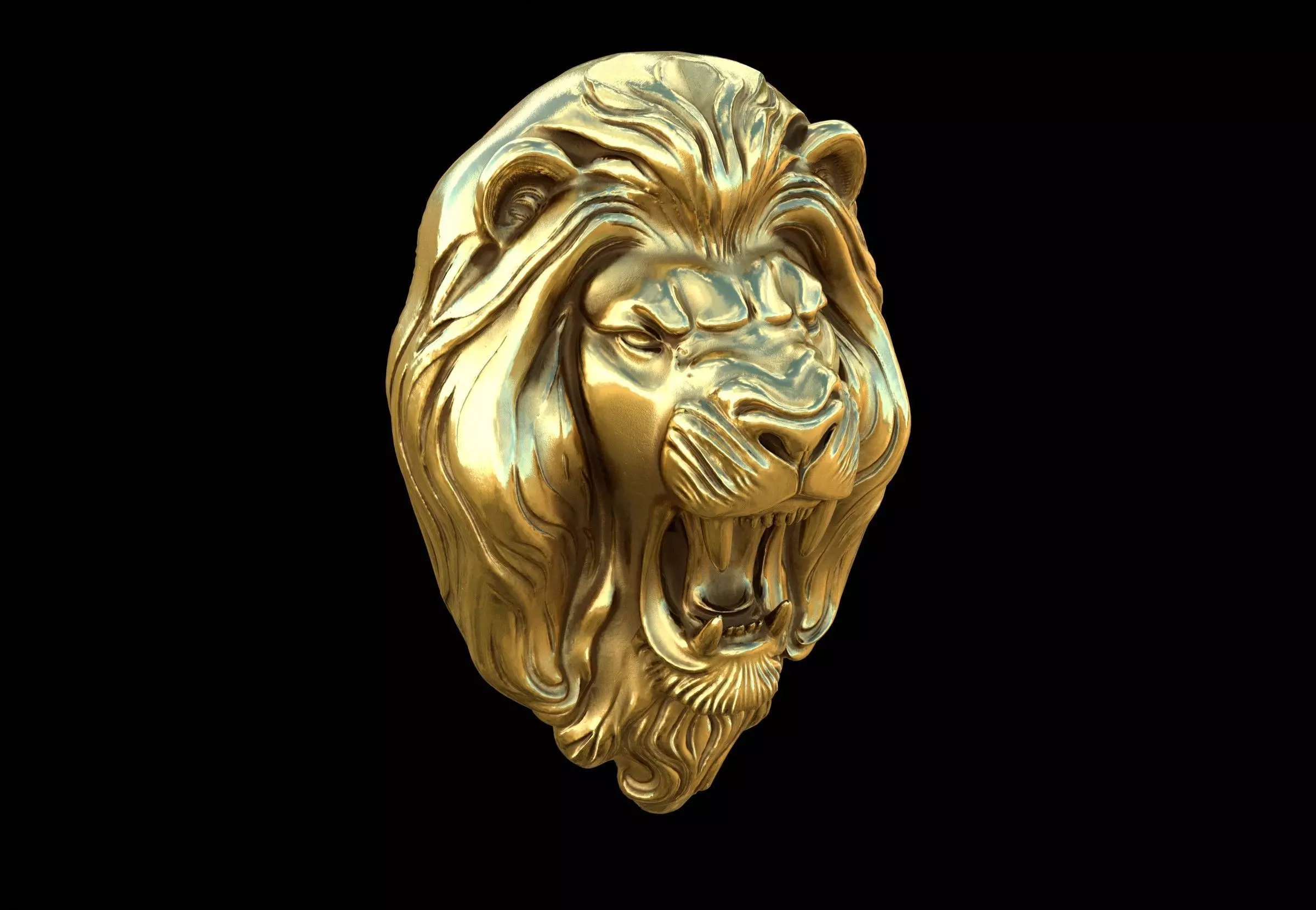 The lion 3D model_0
