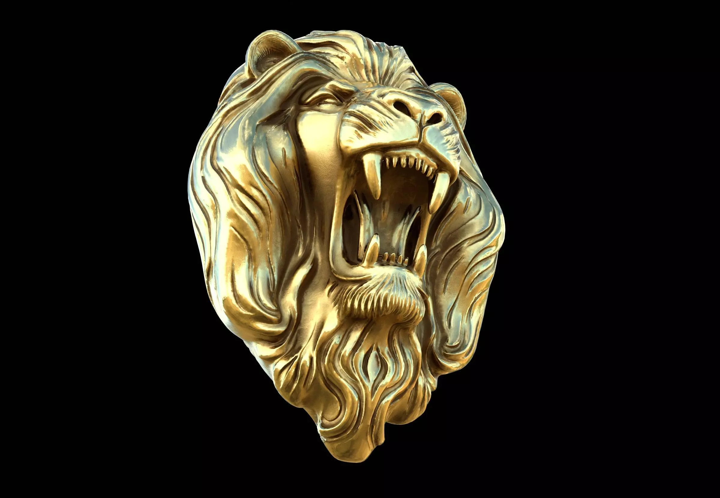 The lion 3D model_3