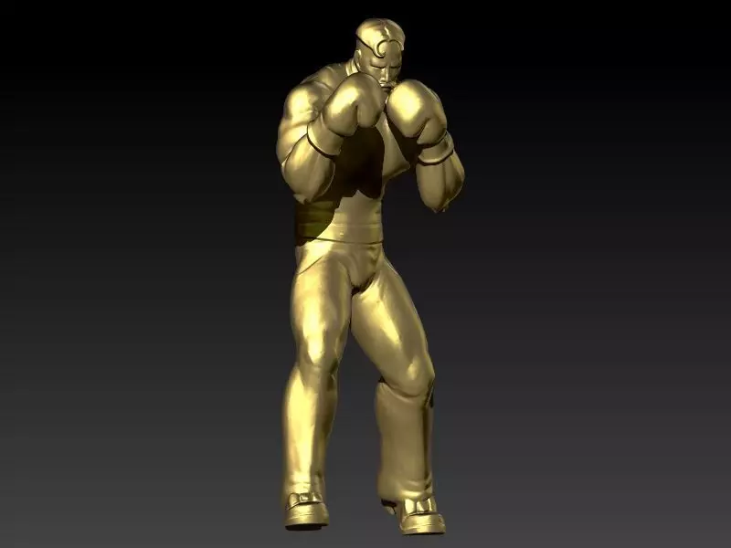 Boxer Pendant 3D print model_2