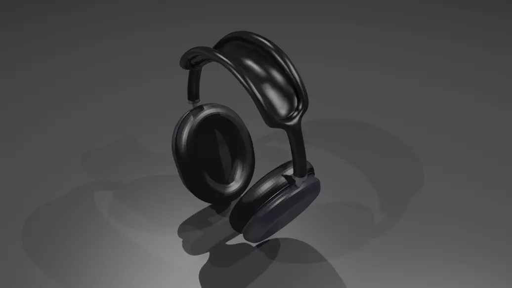 Bluetooth headset appel  3D model_0
