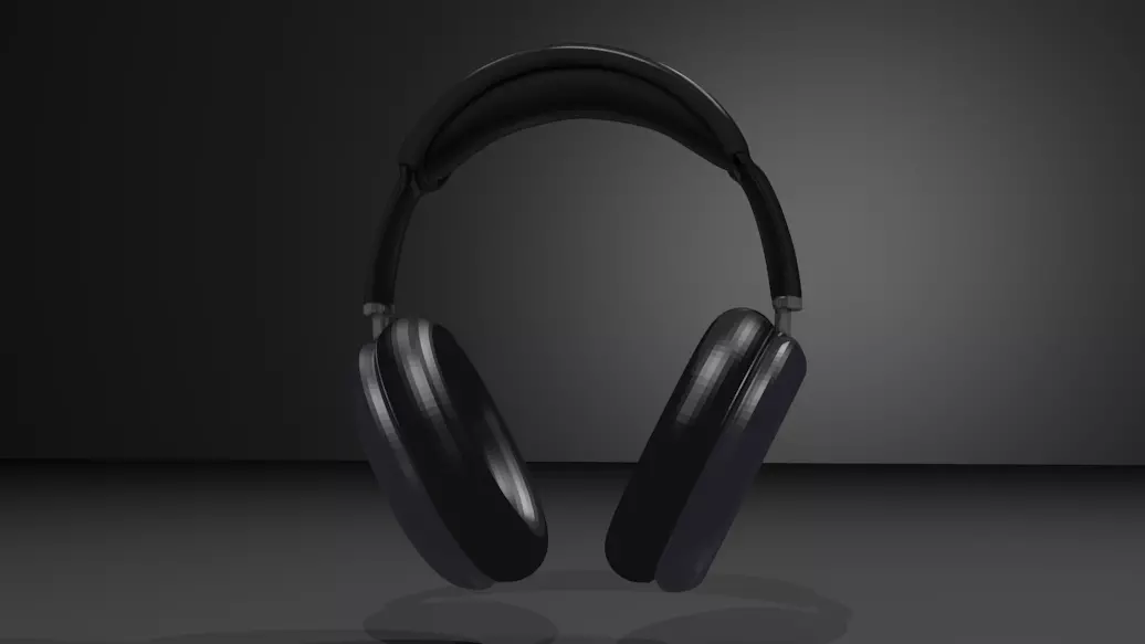Bluetooth headset appel  3D model_1