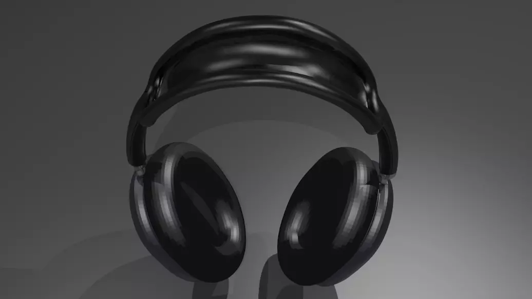 Bluetooth headset appel  3D model_2