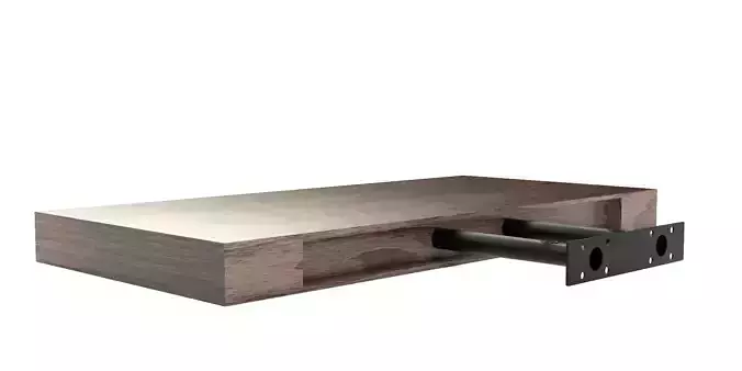 STILISTA VOLATO Wall Shelf - dark wood