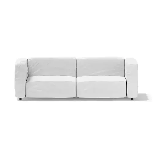 White Sofa 3D model