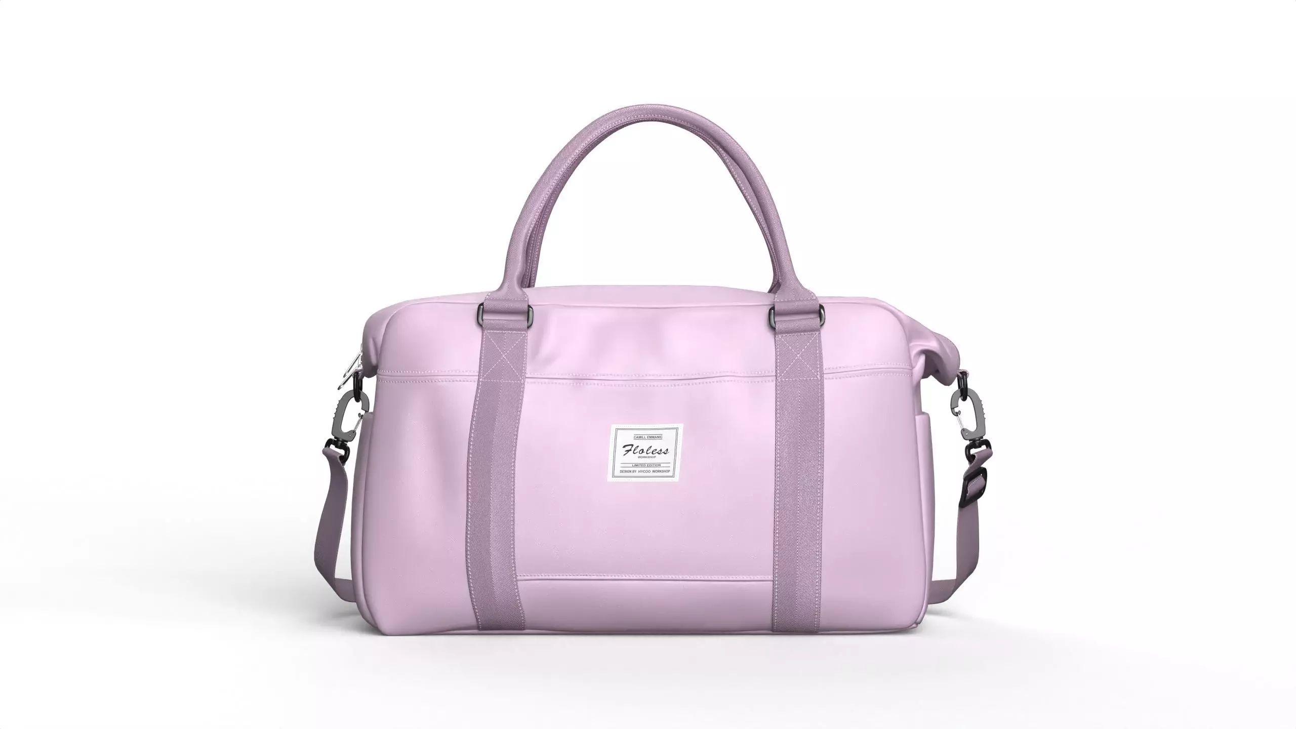 Travel Bag 3D model_3