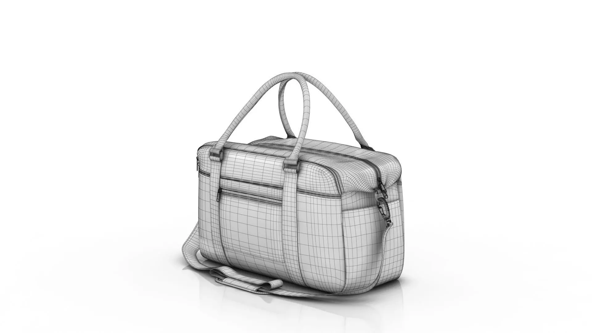 Travel Bag 3D model_10