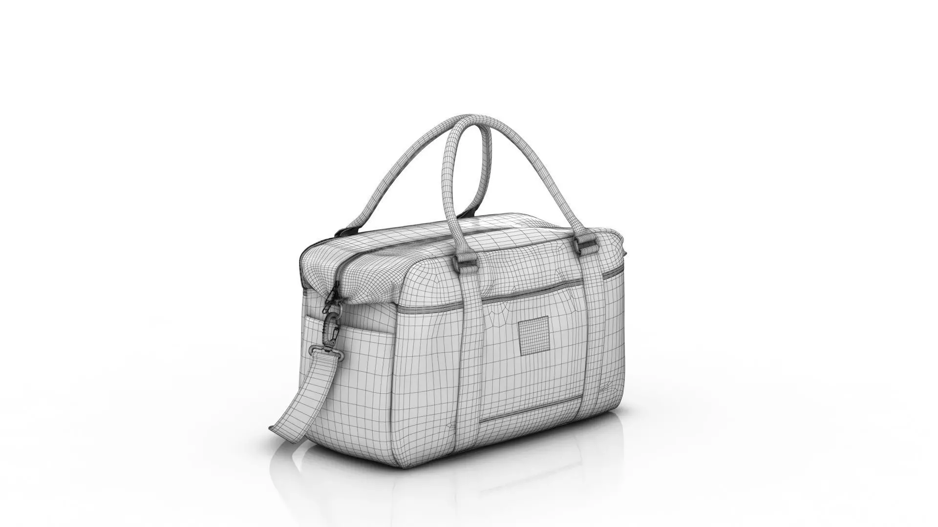 Travel Bag 3D model_7