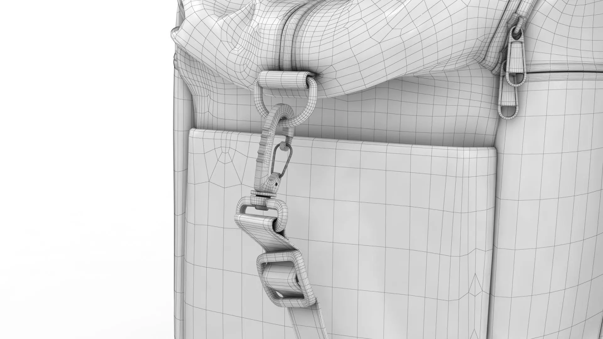 Travel Bag 3D model_14