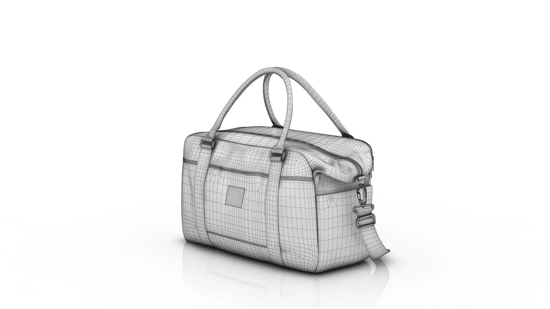 Travel Bag 3D model_9