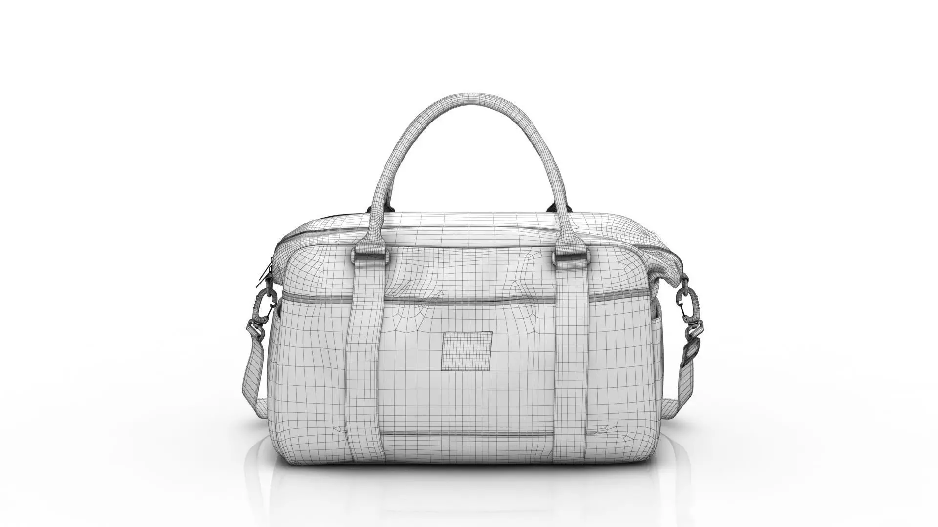 Travel Bag 3D model_12